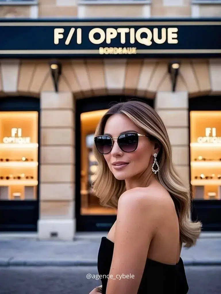 Visuel n°1 : F&I Optique, boutique de lunettes à Bordeaux.