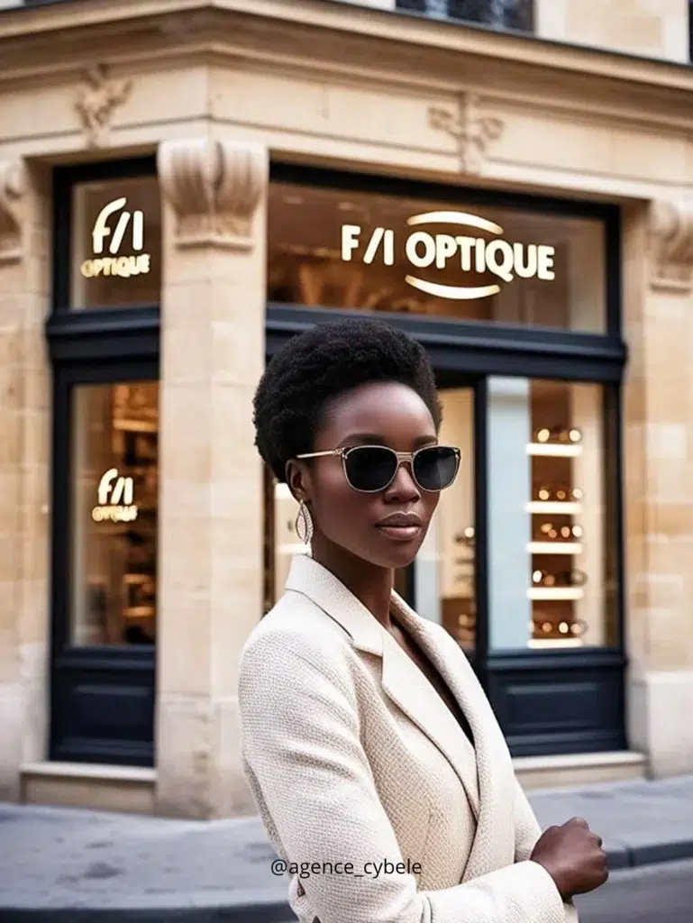 Visuel n°4 : F&I Optique, boutique de lunettes à Bordeaux.