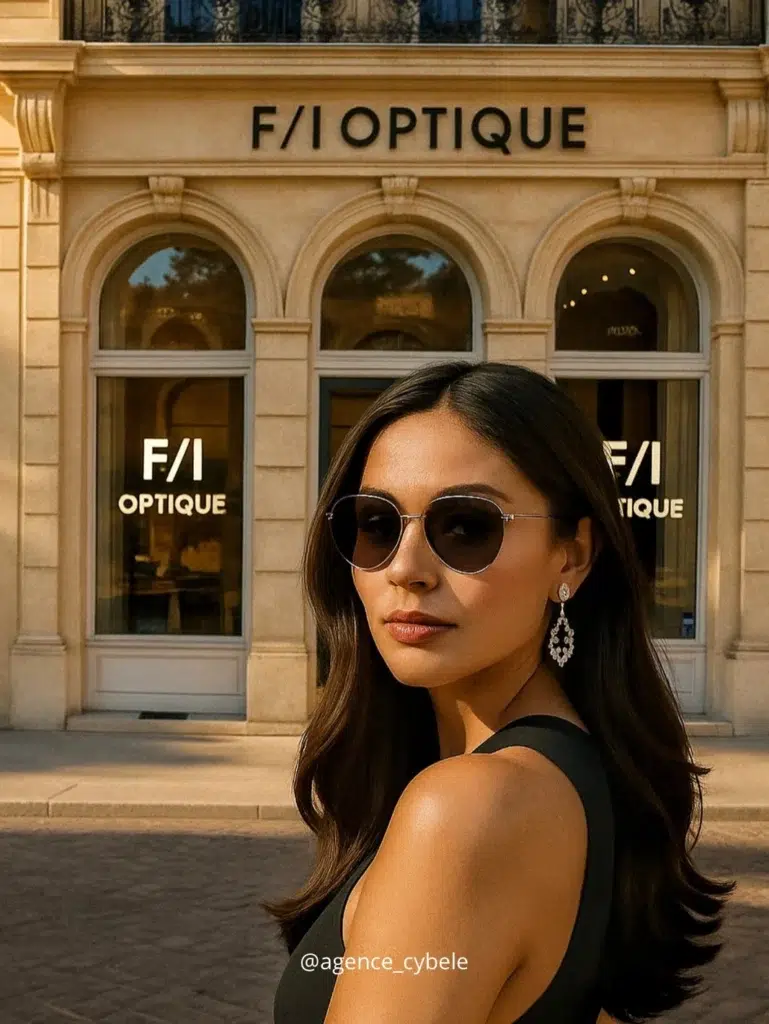 Visuel n°5 : F&I Optique, boutique de lunettes à Bordeaux.